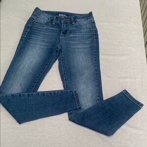 Blue Sky Skinny Blue Jeans with Stretch